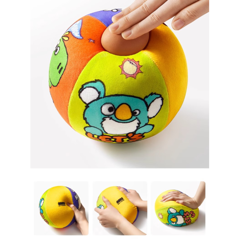 Babycare - Silent Racket Ball - MultiColor