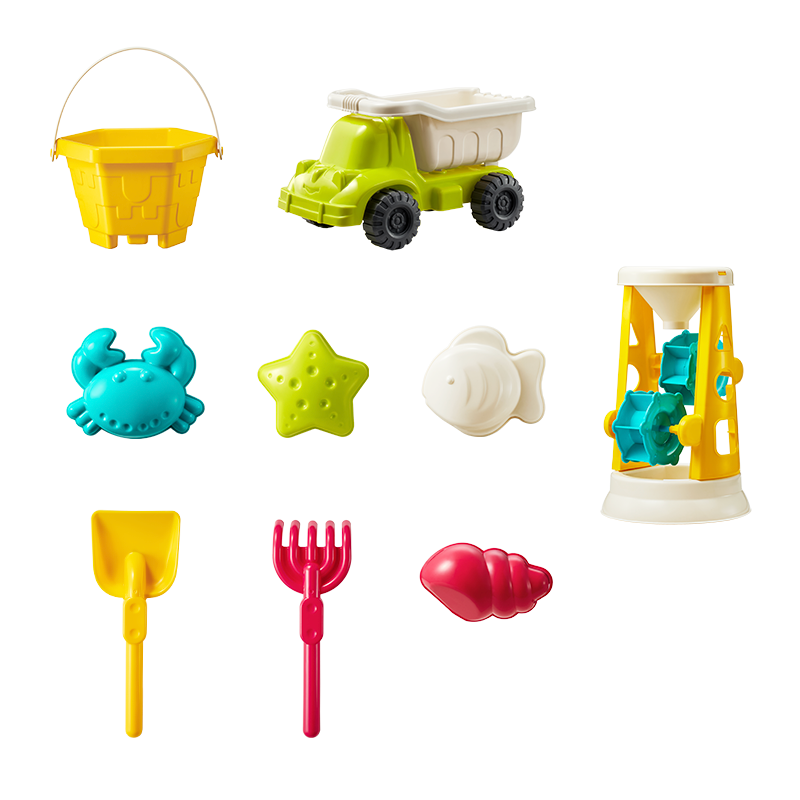Babycare - Beach Toy Set - 9pcs