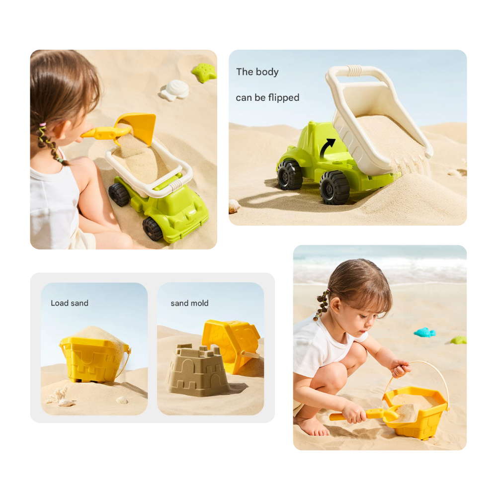 Babycare - Beach Toy Set - 9pcs