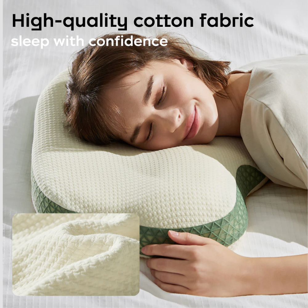 بيبي كير - وسادة دعم رقبة الأطفال - فلين يحتفظ بشكل الجسم