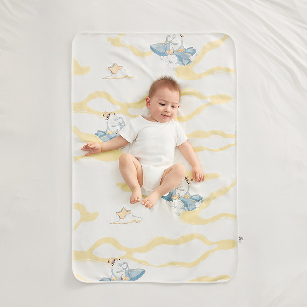 Babycare - Kids Playmat - Rocket Bear - White - 70cm