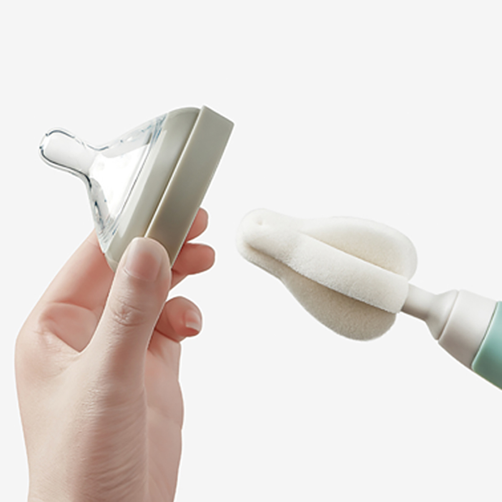 Babycare - Nursing Bottle Brush Set - Amber Gray