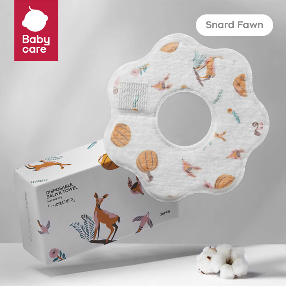 Babycare - Disposable Saliva Towel 20pcs - Snader Deer