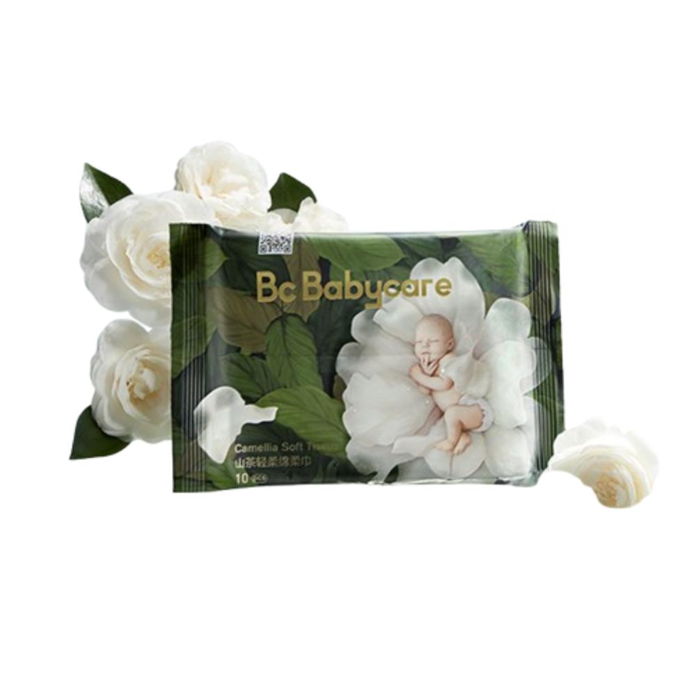 Babycare - Cotton Tissue Camellia Soft - Green - 10s