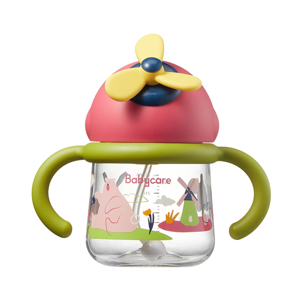 Babycare - Wind Elf Baby Sippy Cup - Pink - 270ml