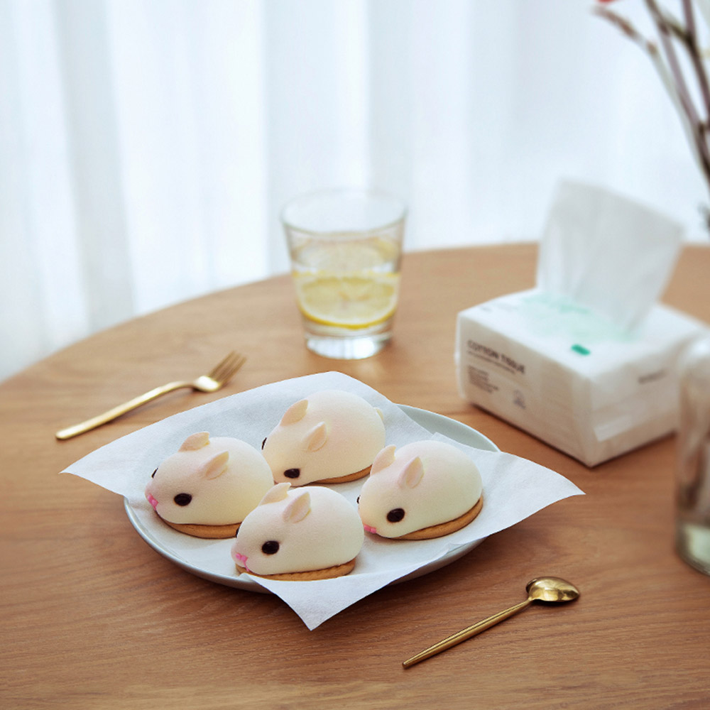 Babycare - Cotton Tissue Rabbit Soft Towels 100s