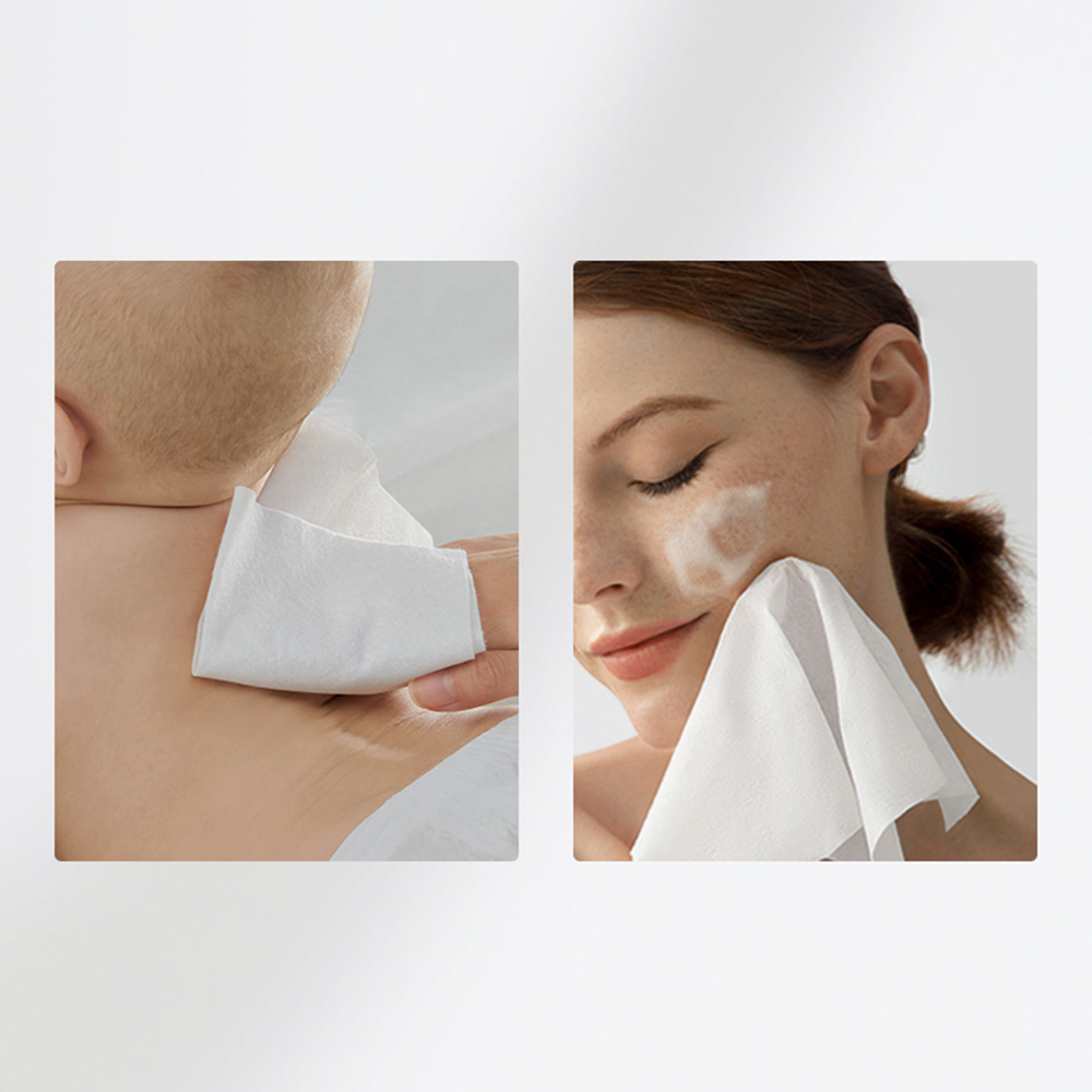 Babycare - Cotton Tissue Rabbit Soft Towels 100s - Pack of 6