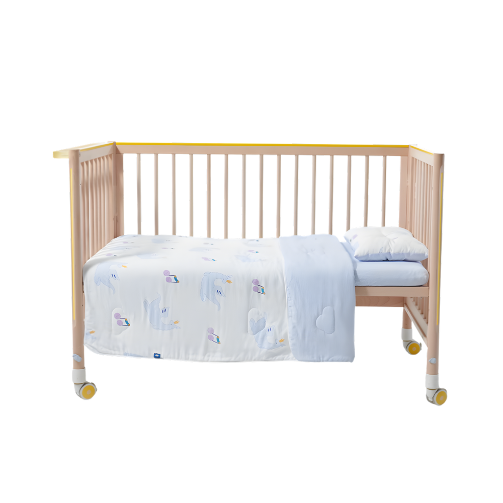 Babycare - Baby Crib Bedding Set 3 Pcs - Light Green