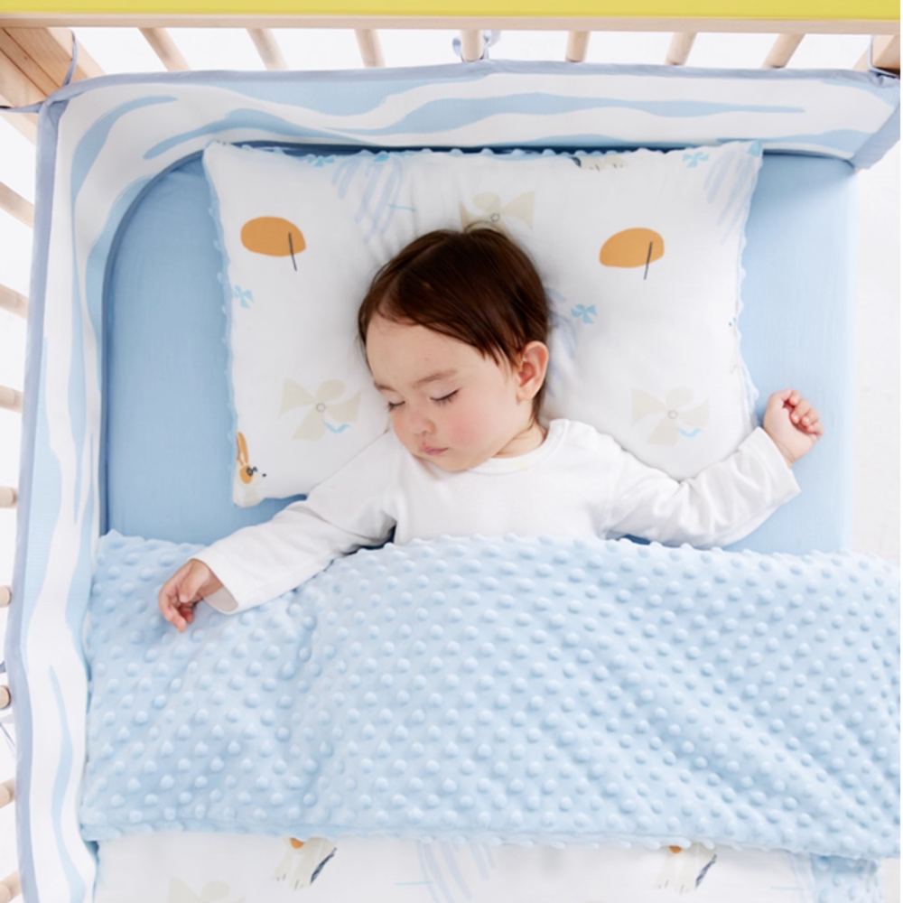 Babycare - Baby Crib Bedding Set 3 Pcs - Light Green