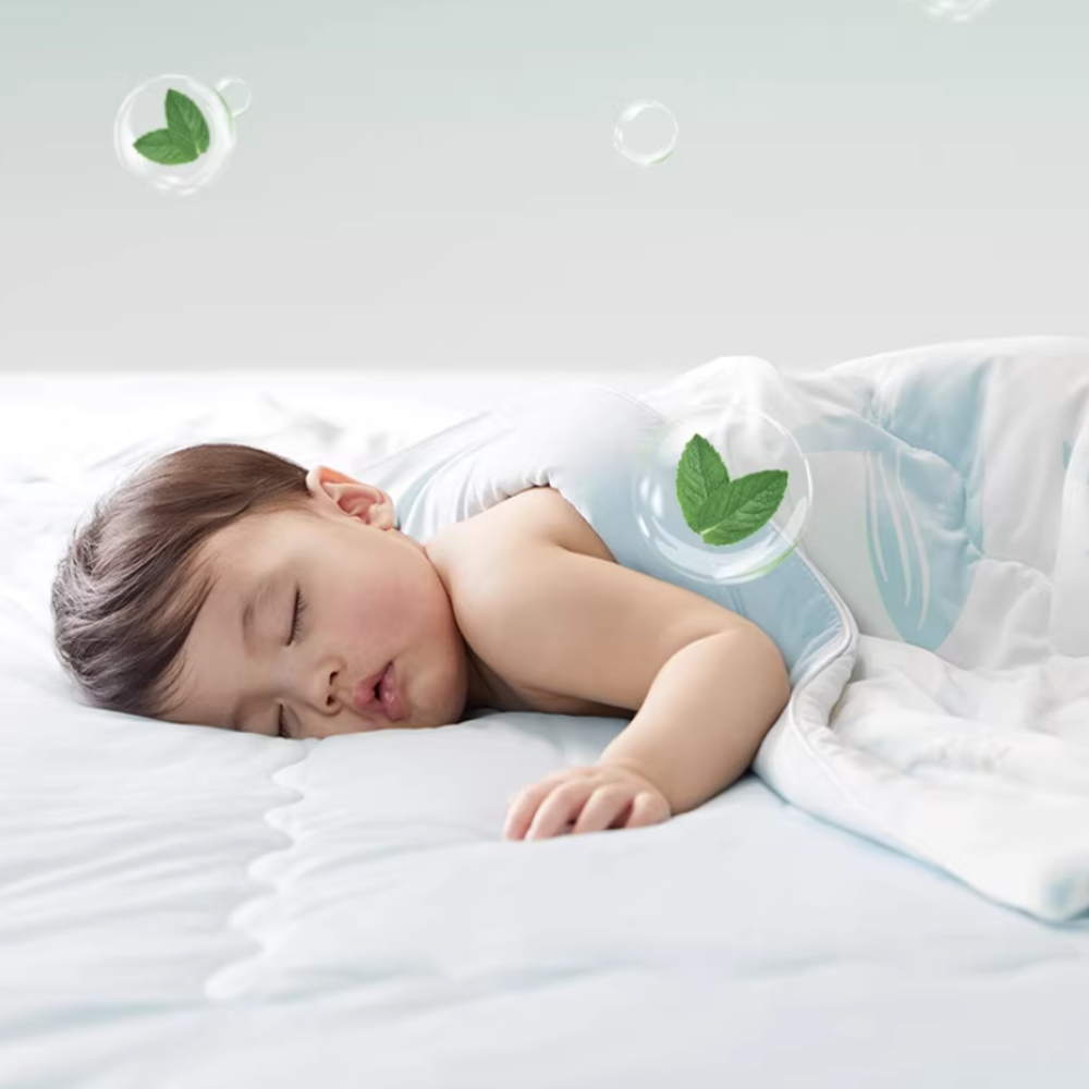 Babycare - Summer Baby Bedding Quilt 110 X 140 Cm - Light Pink