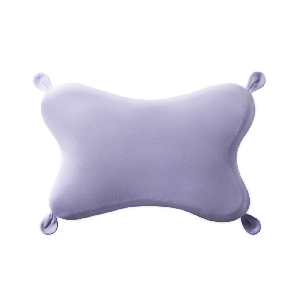Babycare - Baby Silicone Head Support Pillow - Purple