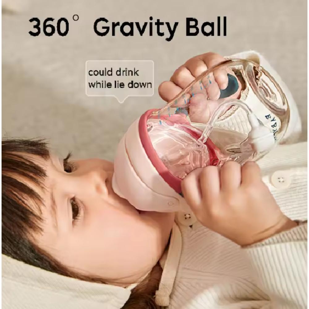 Babycare - Kids Water Sippy Cup - Pink - 240ml