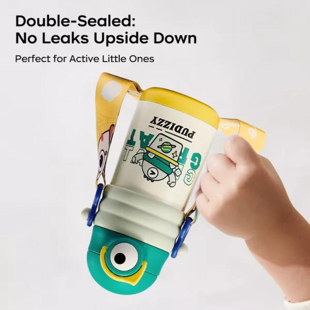 Babycare - Pudizzy Stainless Steel Vacuum Water Bottle - Lightmei - 450ml