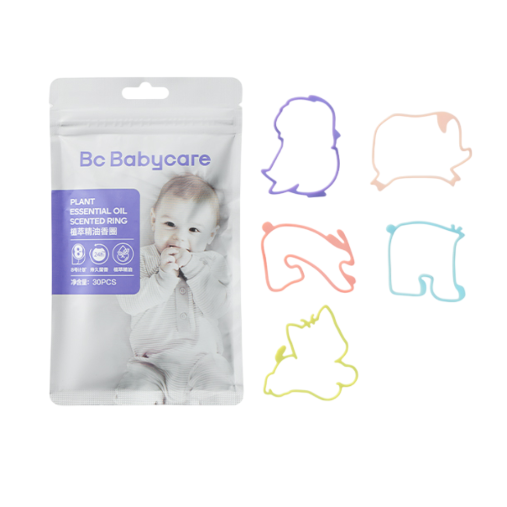 Babycare - Baby Plant Essential Oil Scented Ring Owl/friends - 30 Pcs