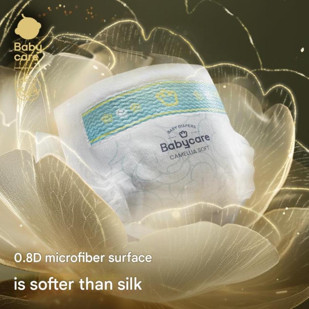 Babycare - Flower Baby Diaper Pants - 9-14 Kg - 38 Pcs - Large