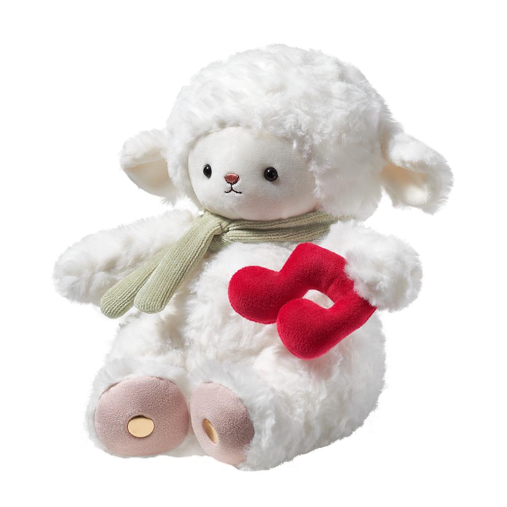Babycare - Soft Music Playing Doll Toy - Lamb
