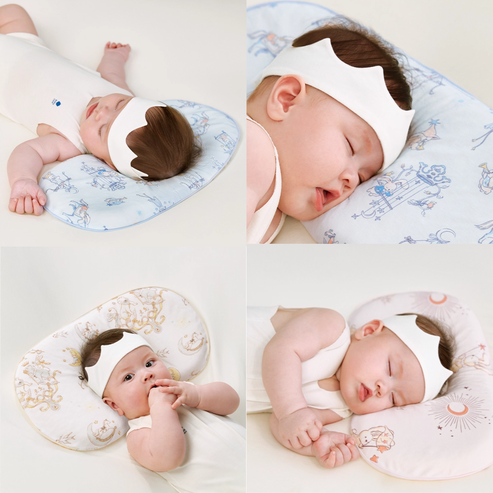 Babycare - Newborn Baby Silicone Cloud Pillow