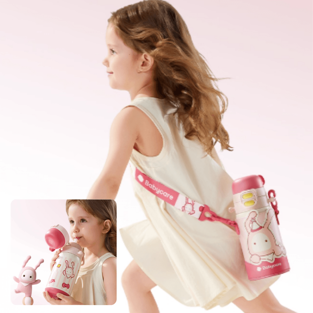 Babycare - 3-in-1 Lid Vacuum Bottle Thermos Flask - 550 ml