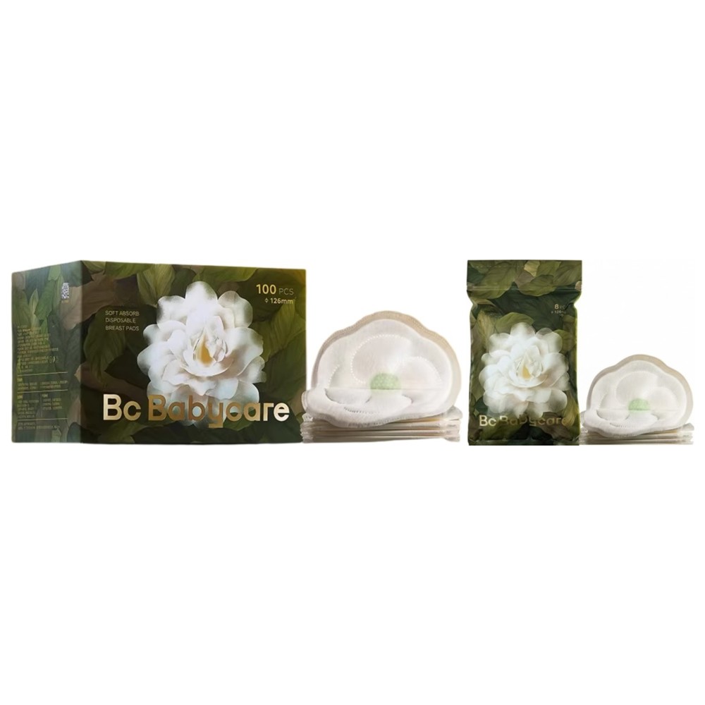 بيبي كير - وسادات صدر ناعمة من جولدن كاميليا - أبيض