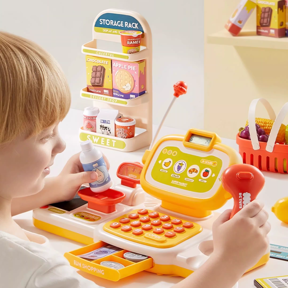 Babycare - Cash Register Toy Set - Multicolor