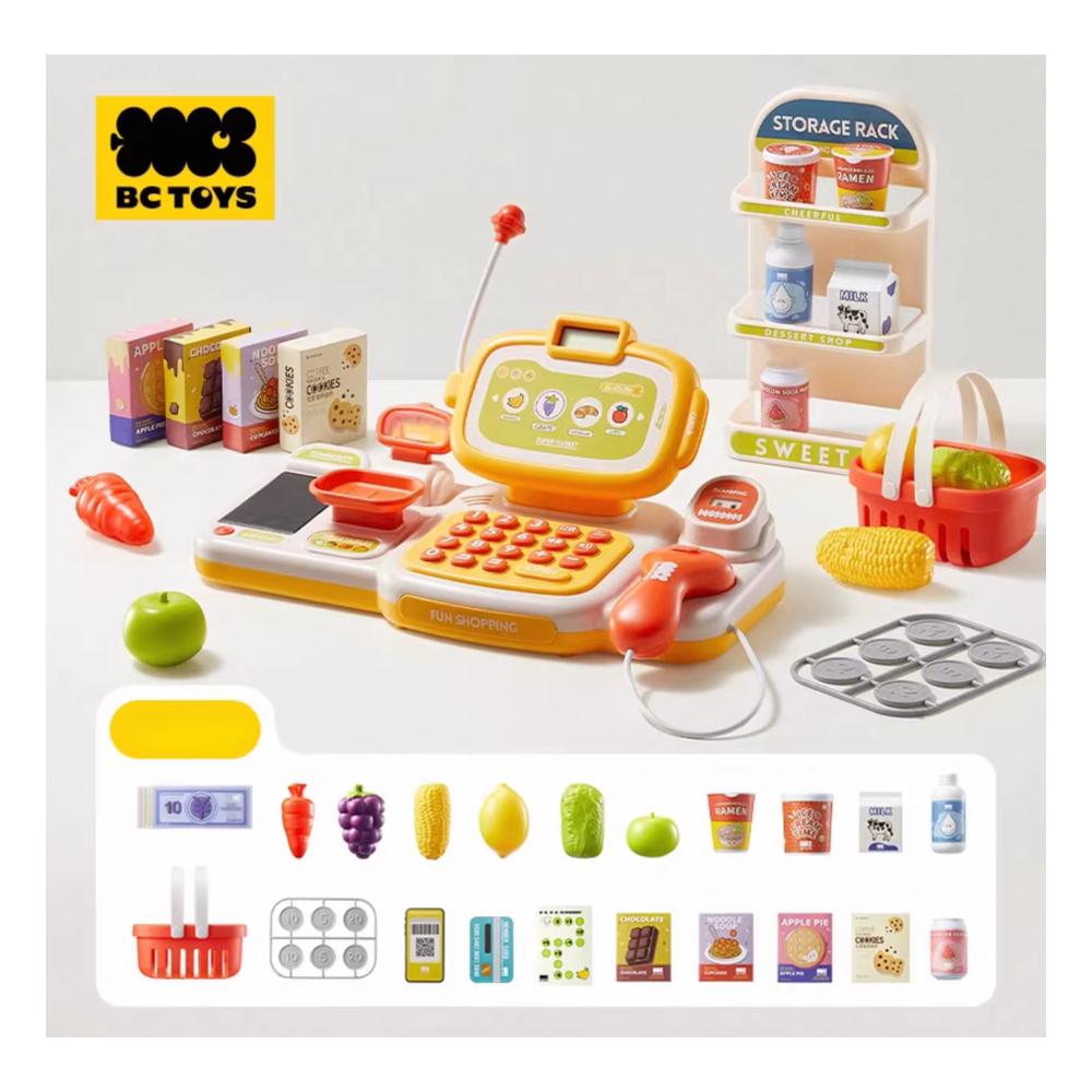 Babycare - Cash Register Toy Set - Multicolor