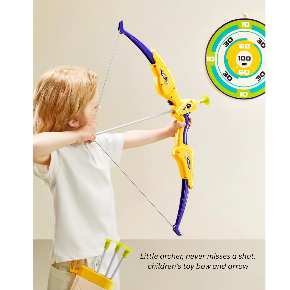 Babycare - Bow & Arrow Toy Set - Multicolor