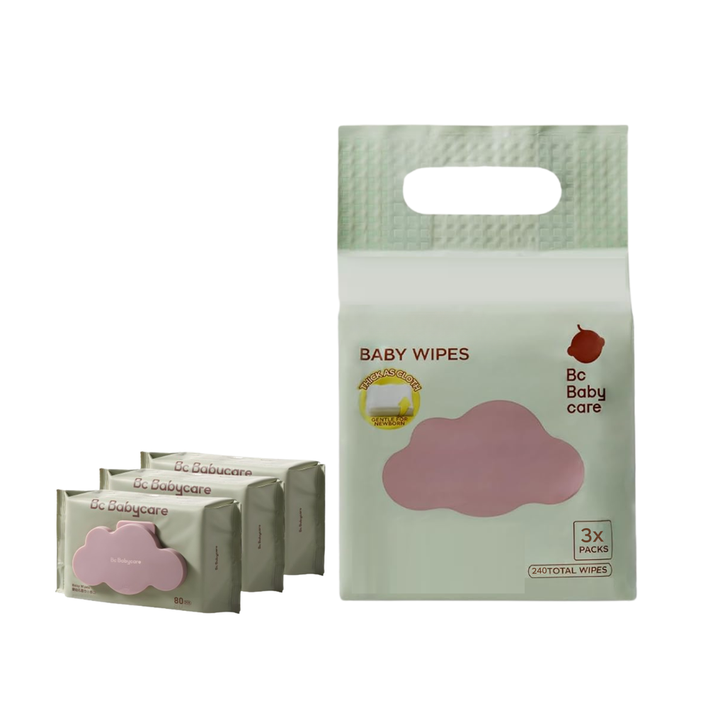 Babycare Baby Wipes Pack Of 3 240 Pcs
