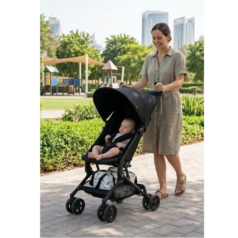 Babycare - Baby Lightweight Pocket Stroller - Black