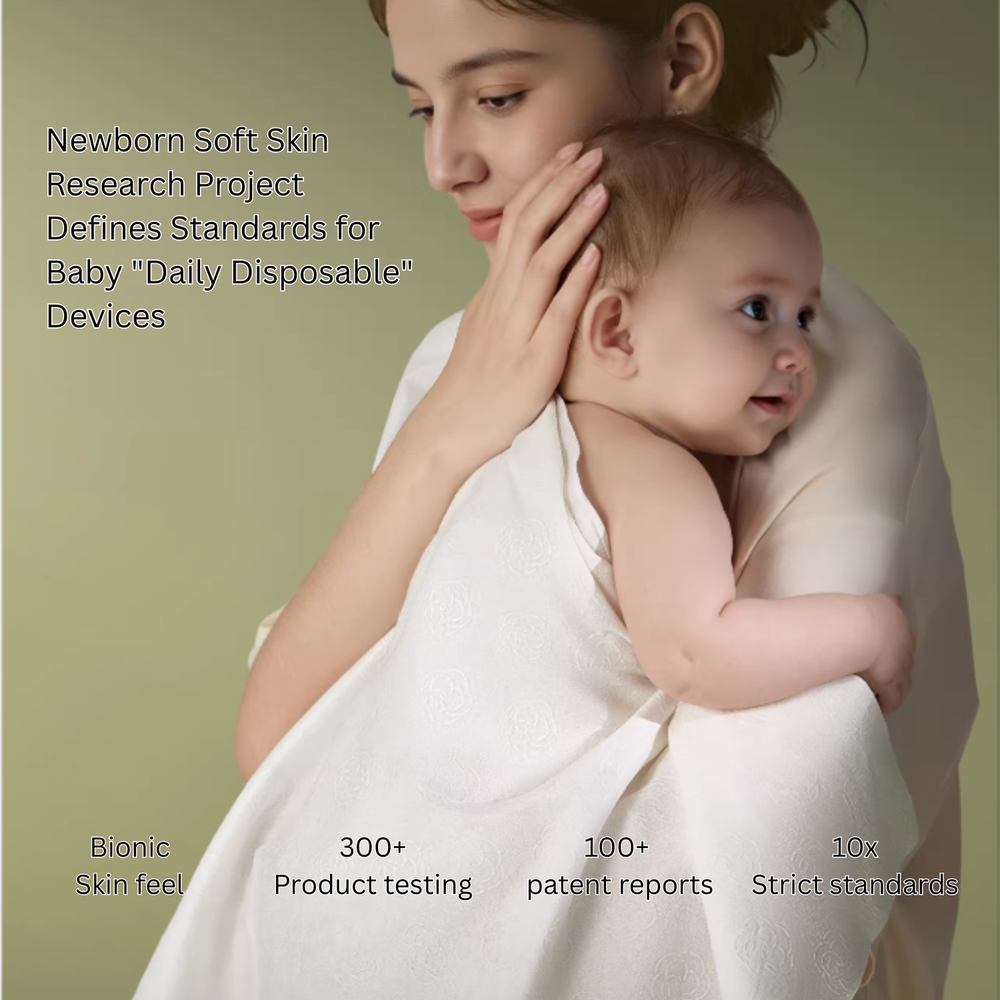 Babycare - Golden Camellia Disposable Bath Towel - 1 Pc