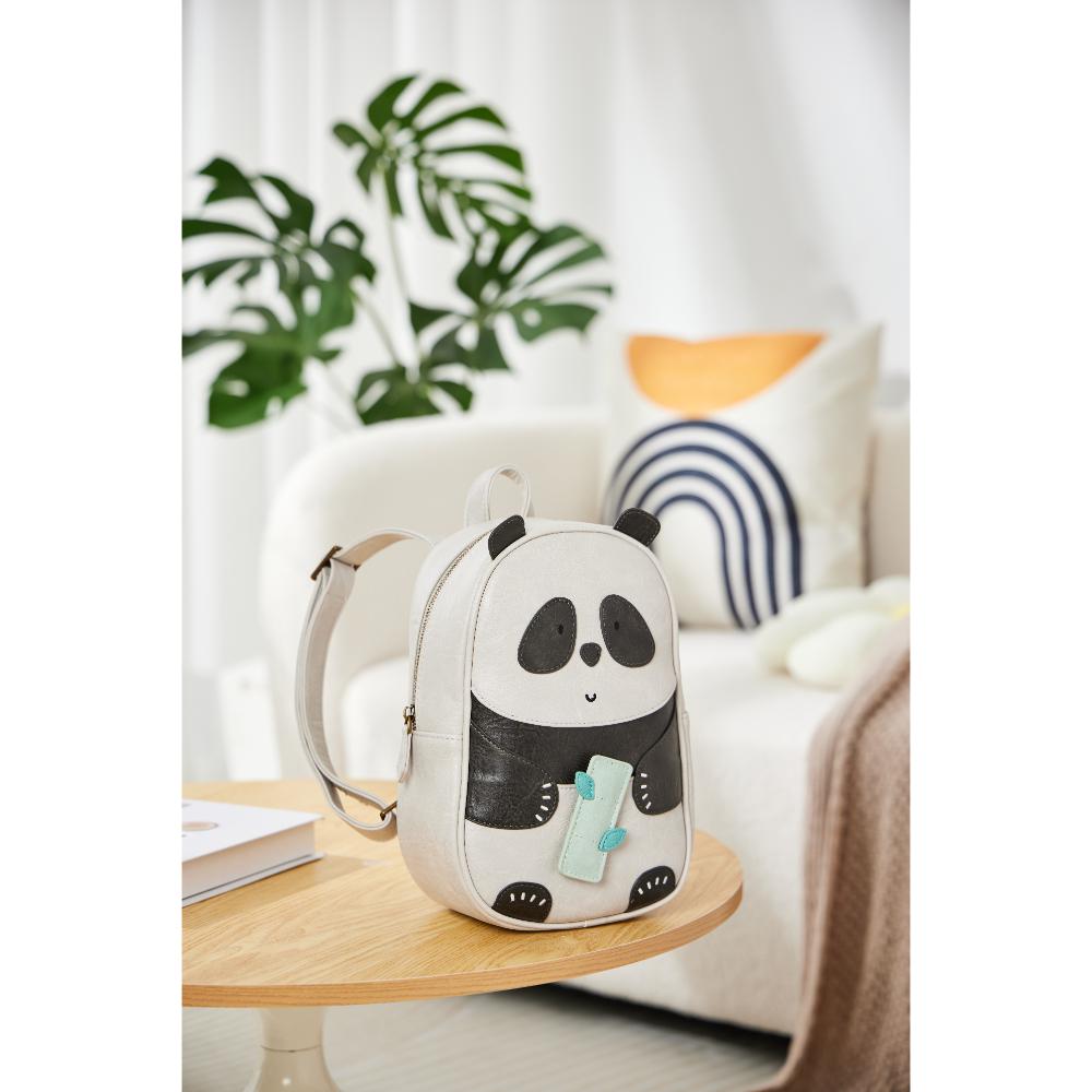 Babycare - Kids Backpack - Panda - White/Black - Large