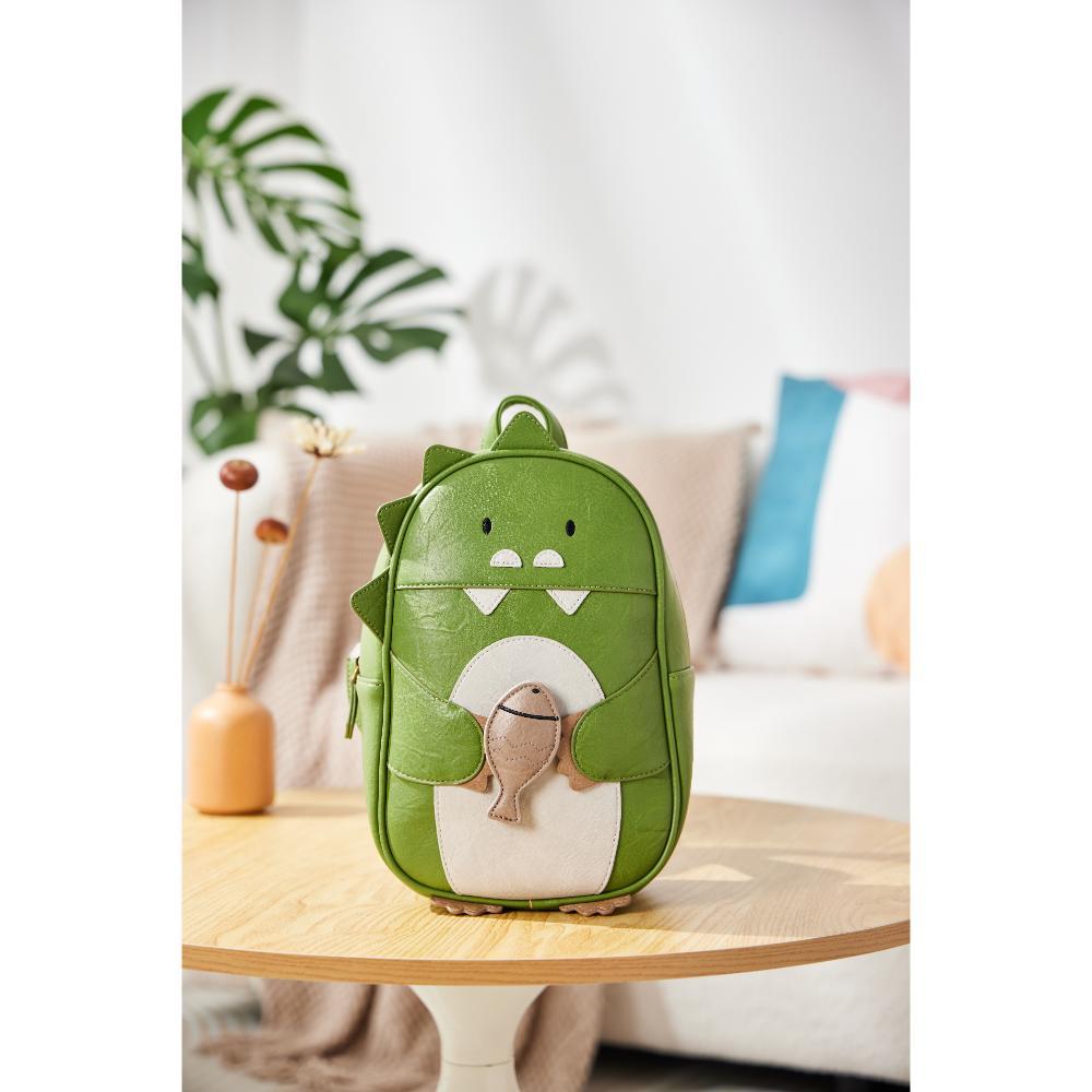 Babycare - Kids Backpack - Dinosaur - Green/White - Large
