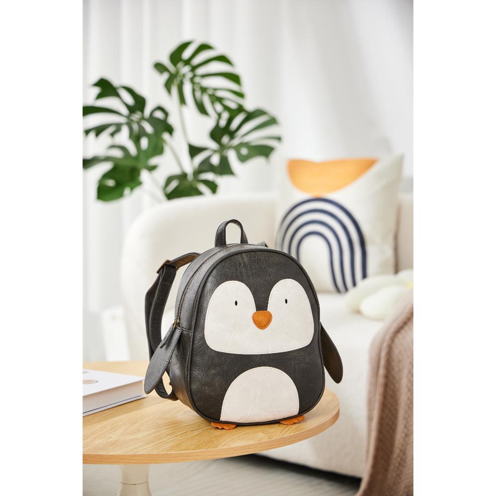 Babycare - Kids Backpack - Penguin - Black/White - Medium
