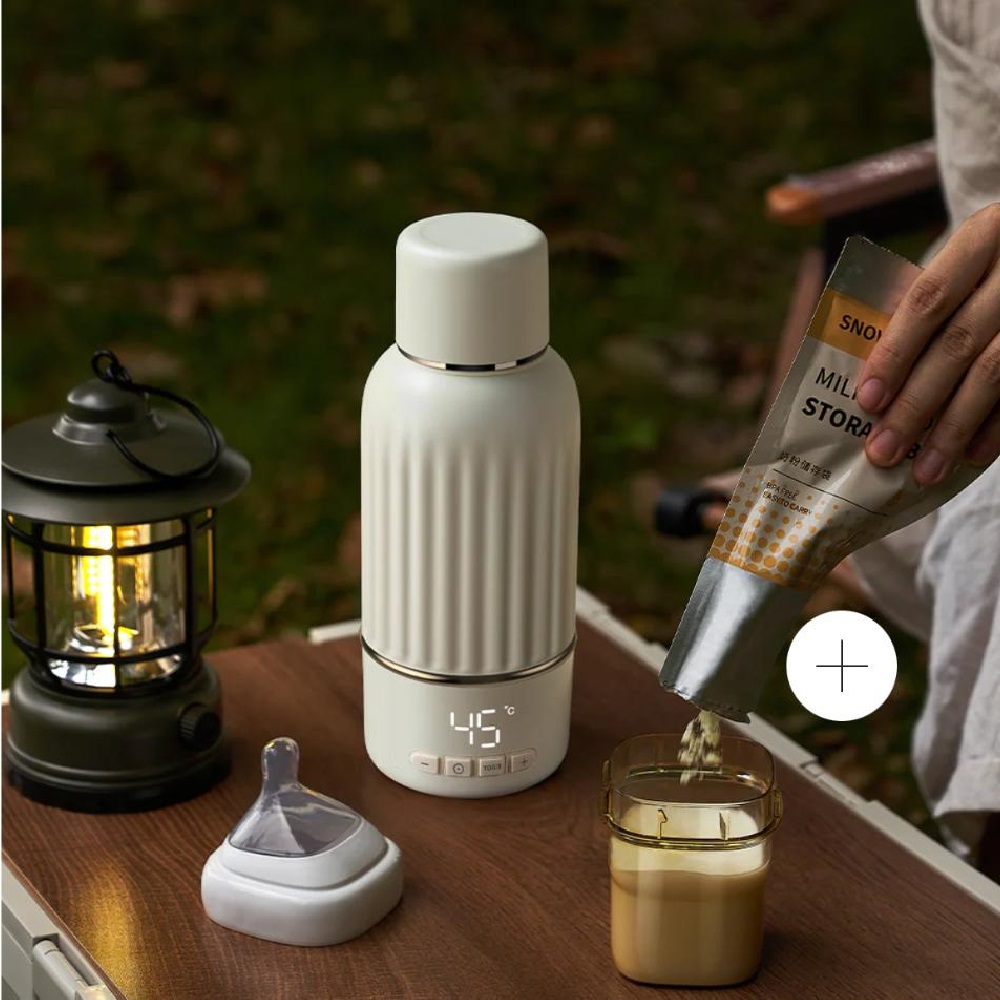 Babycare - Rechargeable Smart Water Bottle - White - 500ml