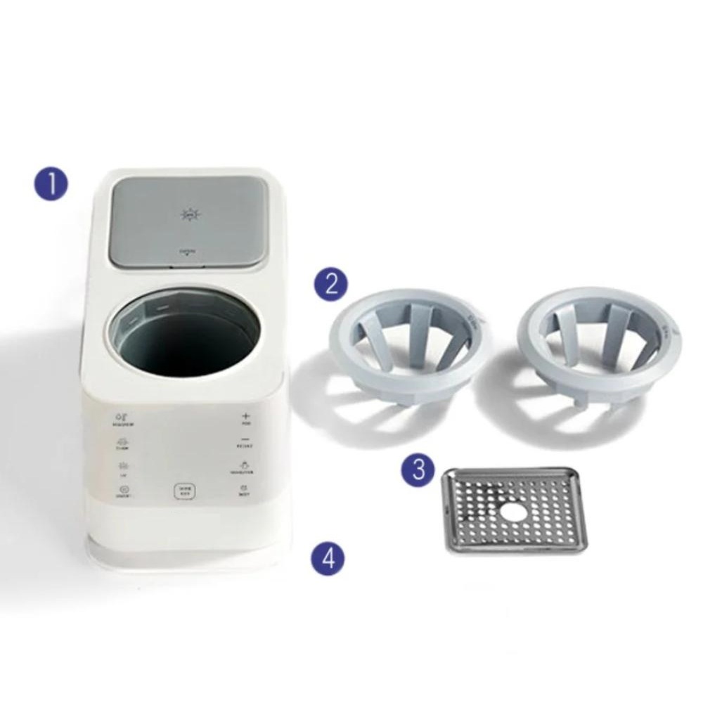 Babycare - 5-in-1 Milk Warmer & Sterilizer - White
