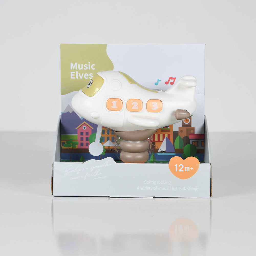 بيبي كير - طائرة لعبة موسيقية - متعدد الألوان