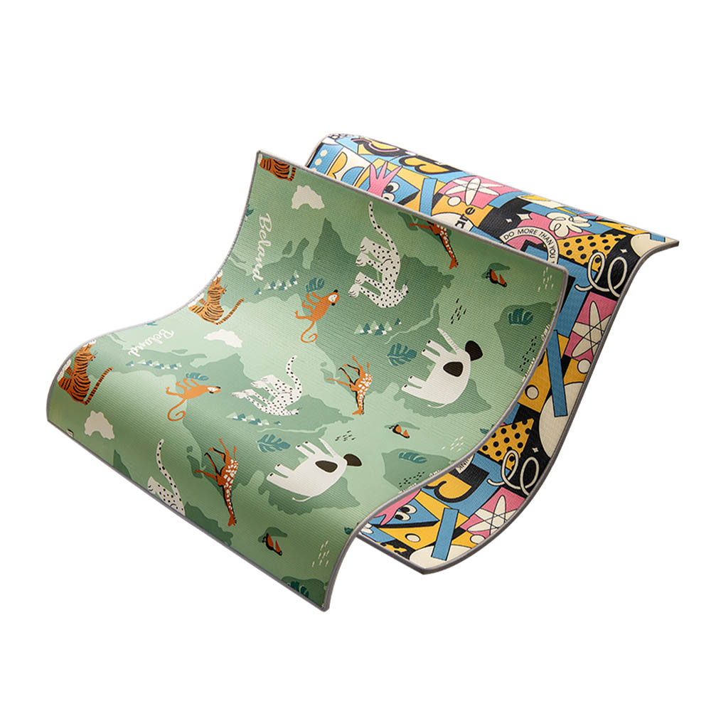 Babycare - Reversible & Foldable Playmat - Green Larges