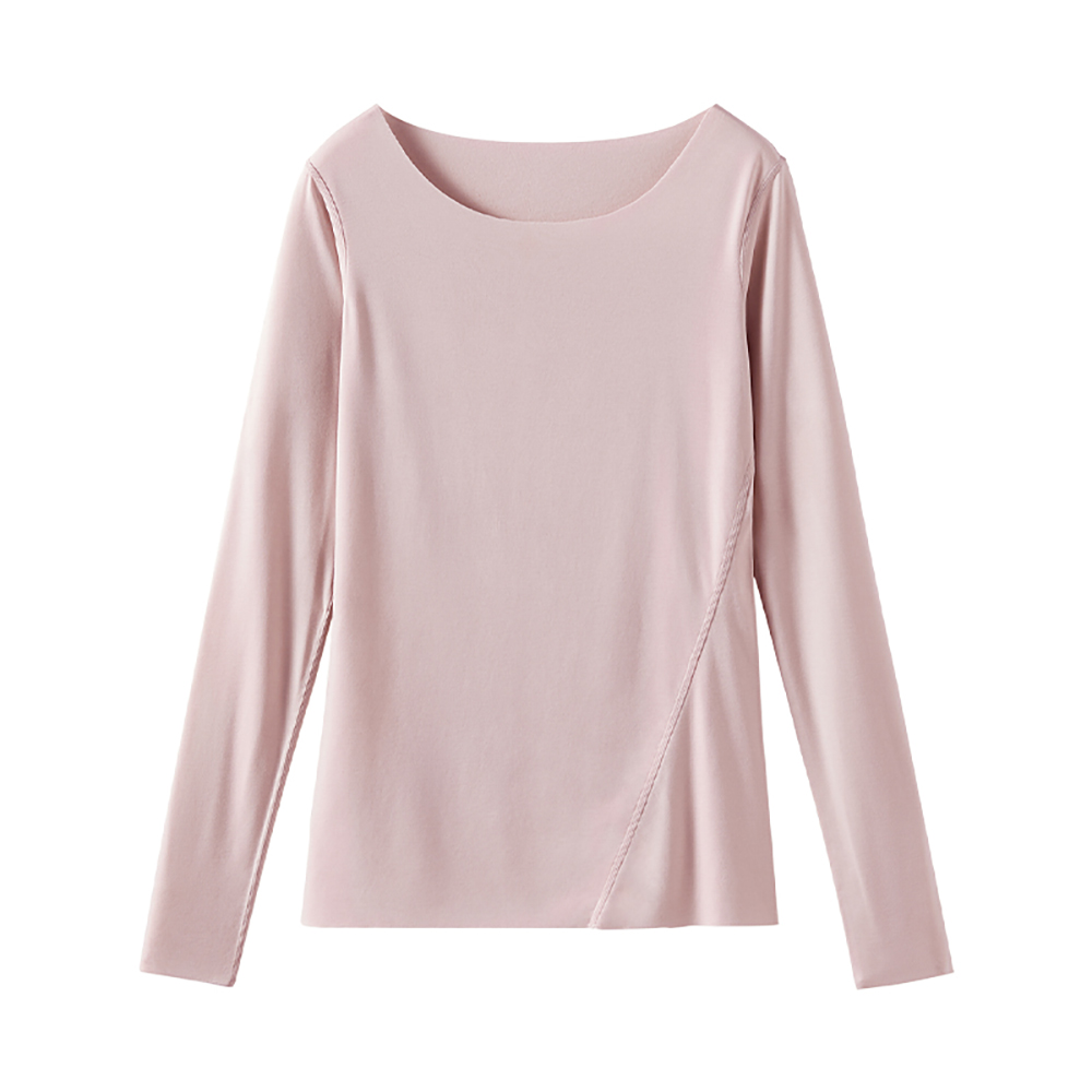 بيبي كير - سمارت بيبي - طقم مكون من قطعتين - بيجامة نسائية للرضاعة الطبيعية - وردي