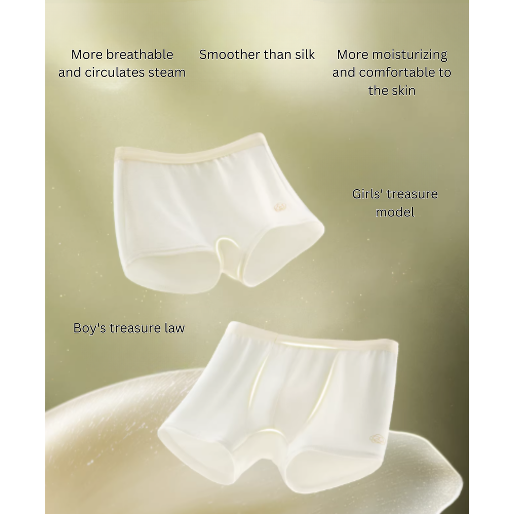 بيبيز بيسك - طقم من 4 قطع - ملابس داخلية للأولاد للاستخدام مرة واحدة - أبيض