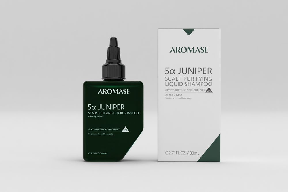 AROMASE - 5α Juniper Scalp Purifying Liquid Shampoo - 80ml