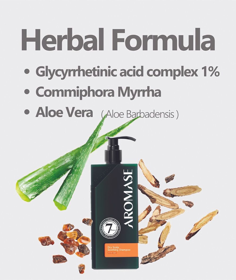 AROMASE - Dry Scalp Soothing Shampoo - 400ml