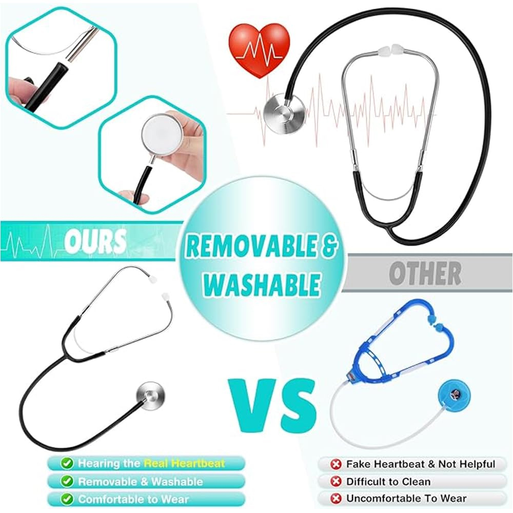 برين غيغلز - طقم أزياء الطبيب للأطفال - 7 قطع