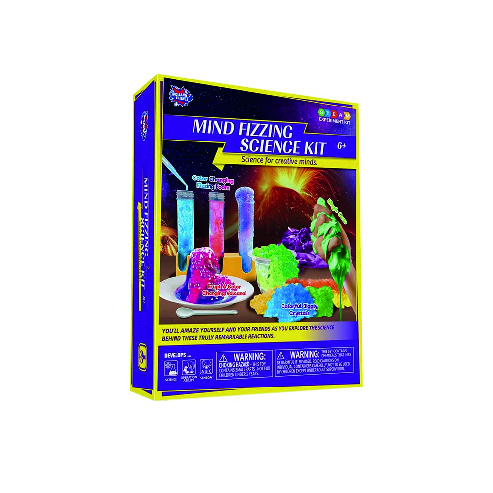 مجموعة تجارب علمية لتحفيز العقل - برين جيغلز - 19 قطعة
