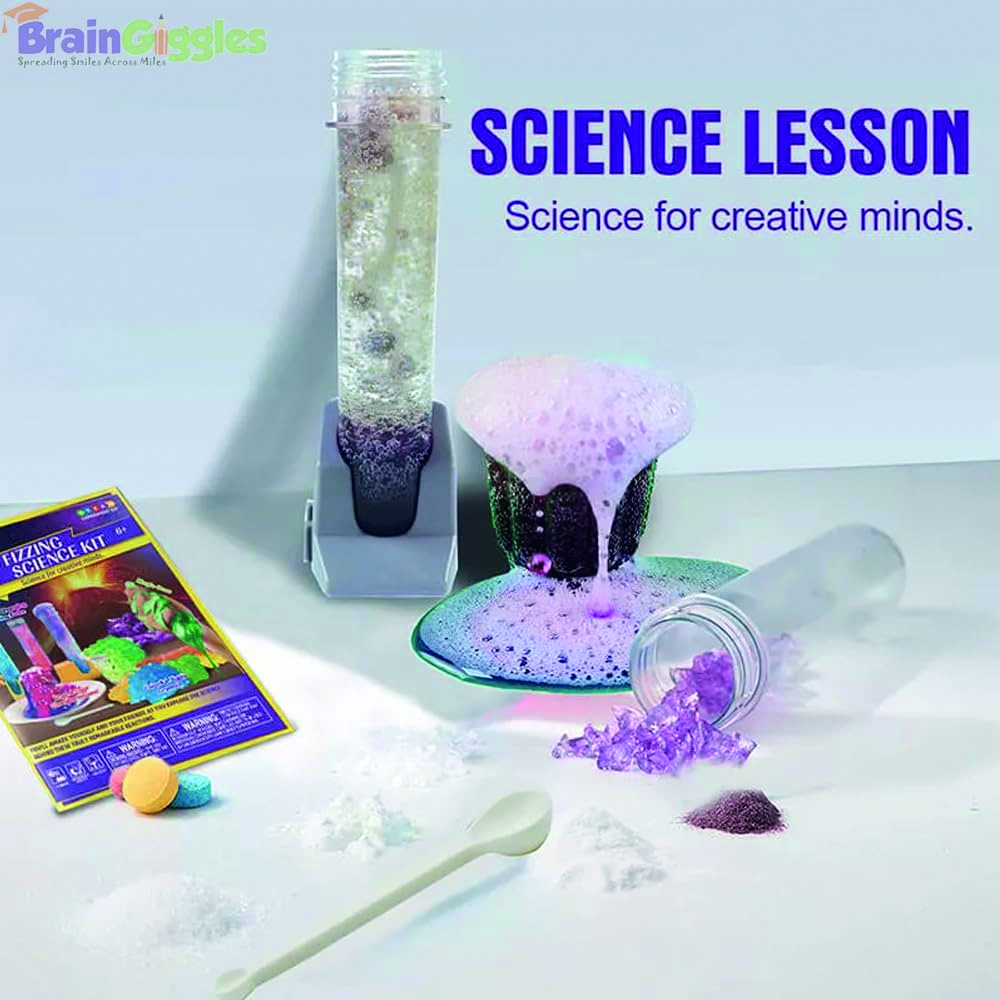 مجموعة تجارب علمية لتحفيز العقل - برين جيغلز - 19 قطعة