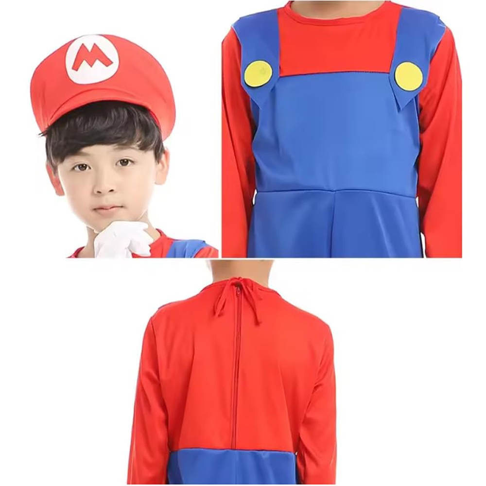 برين جيغلز - زي سوبر ماريو للأطفال - 3 قطع