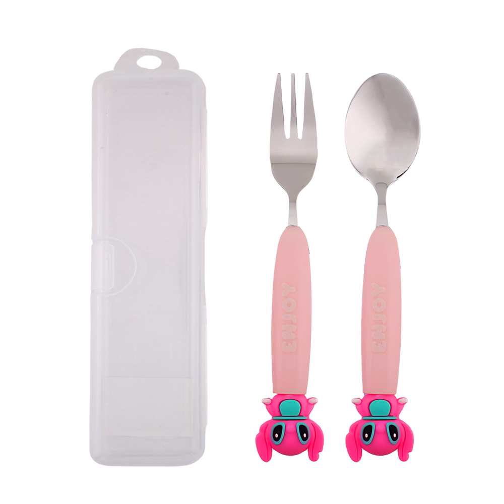 كرافيستا - طقم أدوات مائدة مع حافظة - ستيتش