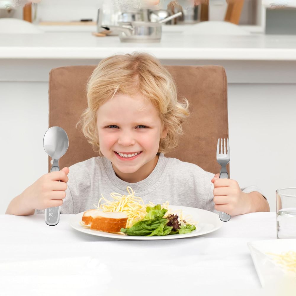 برين جيغلز - مجموعة أدوات مائدة للأطفال مع علبة -  ديناصور