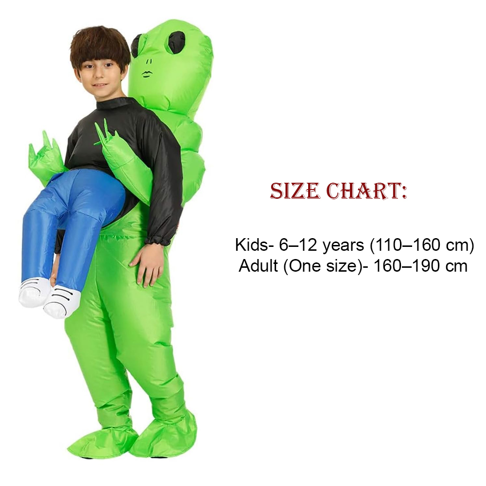 BrainGiggles - Inflatable Alien Costume