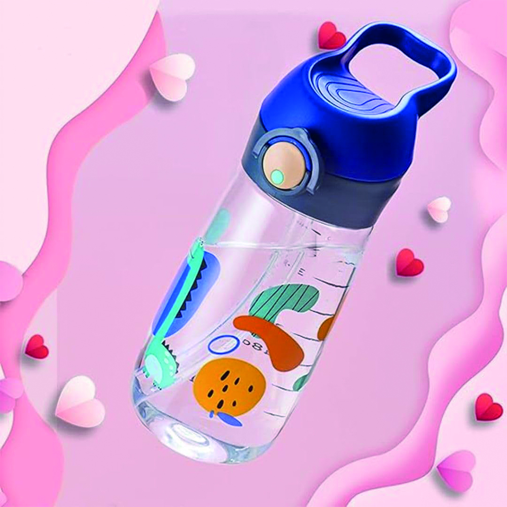 Brain Giggles - Tritan Water Bottle - Blue - 480 ml