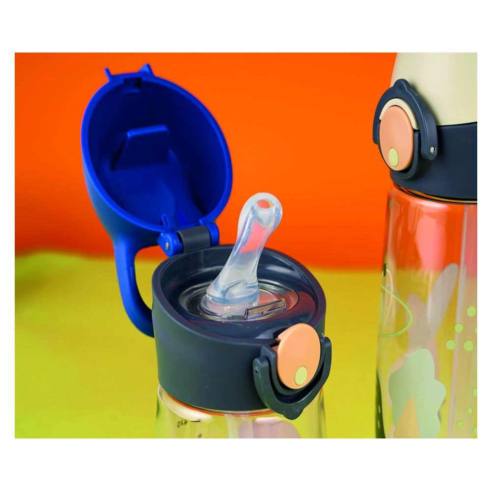 Brain Giggles - Tritan Water Bottle - Blue - 480 ml