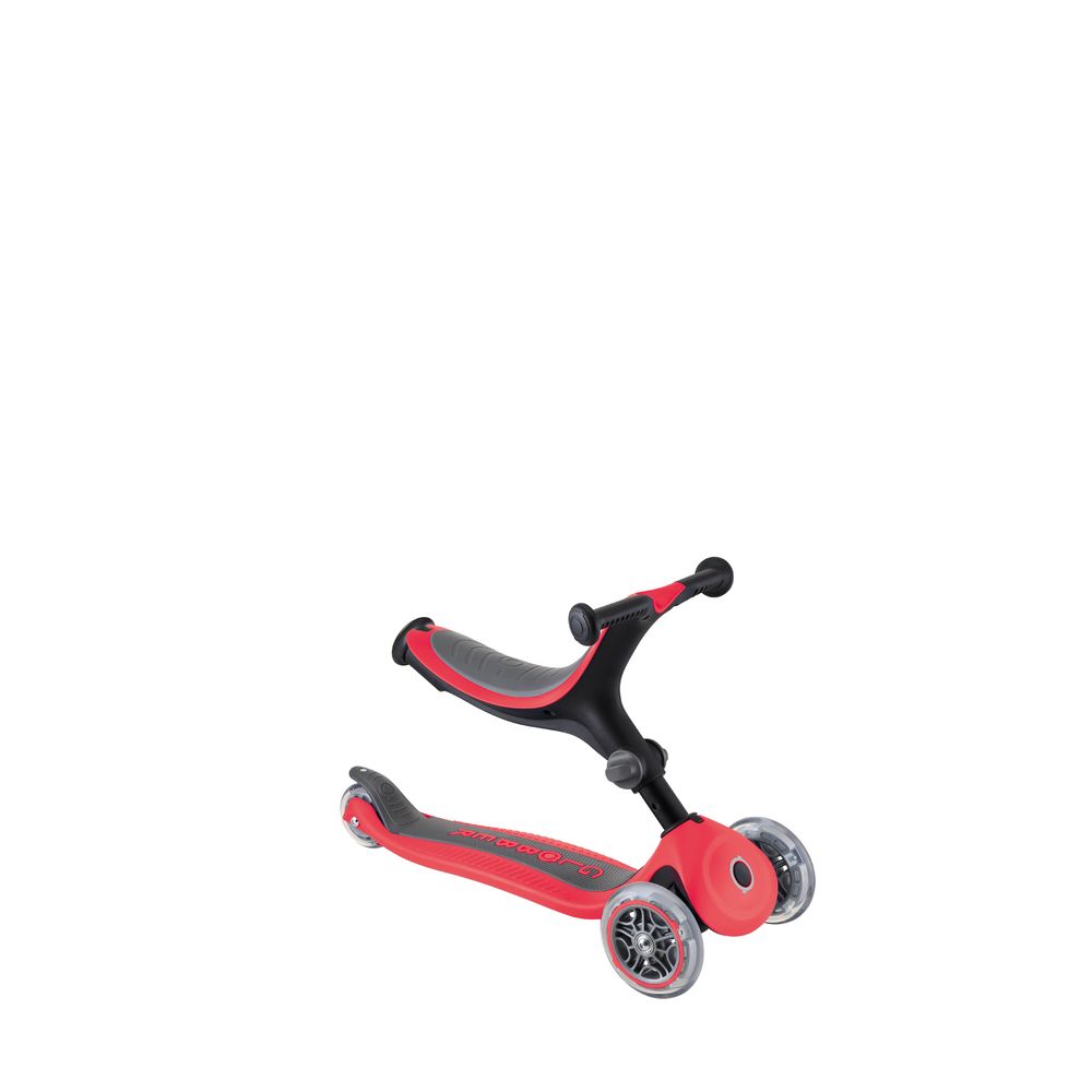 Globber - Go Up Foldable Plus All-In-One Manual Scooter - Red